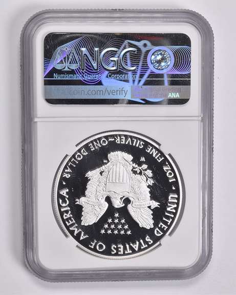 PF70 UCAM 2020-W American Silver Eagle V75 WWII Privy 75th Anniv NGC