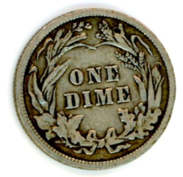1906 Barber Dime