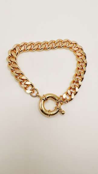 22kt Gold Plated Chain Bracelet