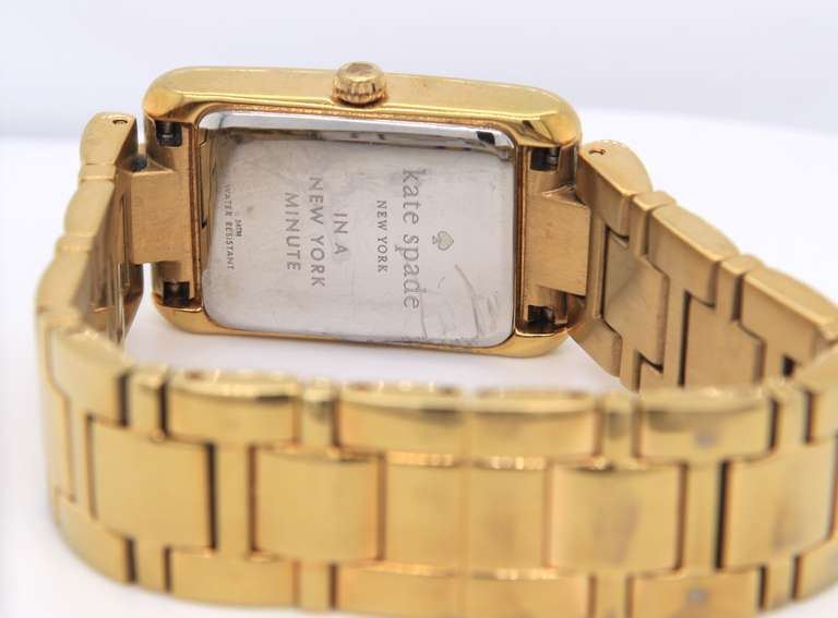Kate Spade in a New York Minute Stainless Steel Watch
