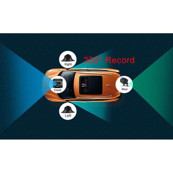 Intelligent Panoramic Positioning Driving Recorder 4G