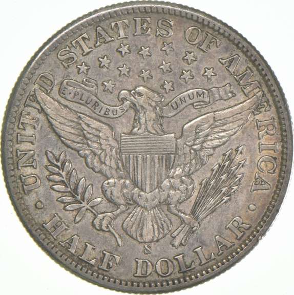 1900-S Barber Half Dollar