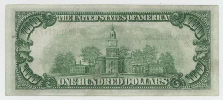 Very nice Series of 1929 $100 Federal Reserve Bank Note