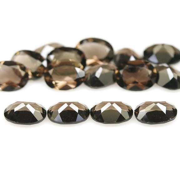 Gorgeous set of Smoky Quartz weighing 15.54 carats