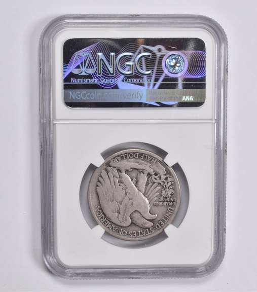 VG10 1921-S Walking Liberty Half Dollar NGC