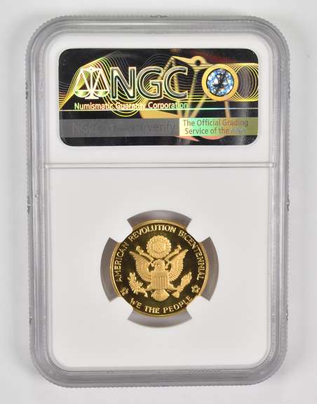 PF67 UCAM 1976 SWO-52ID National Bicentennial - 23mm - F. Gasparro NGC