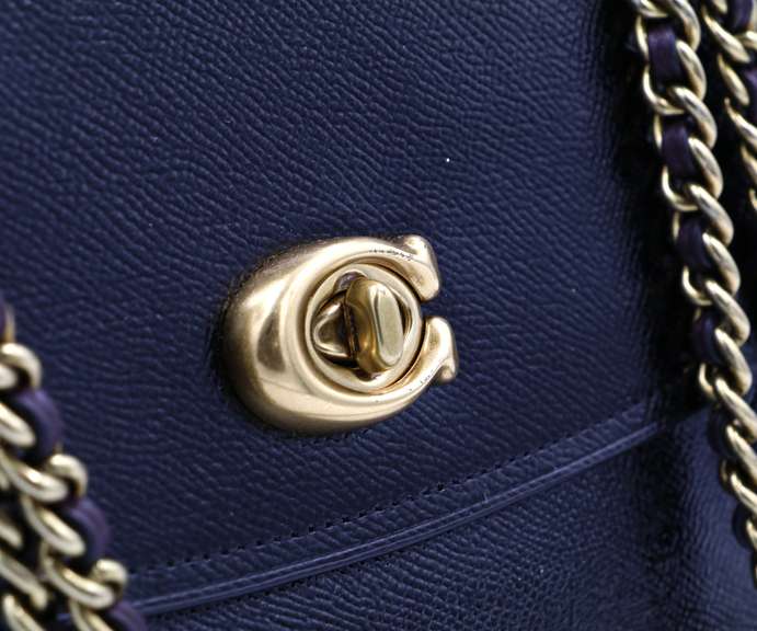 Coach Parker Leather Shoulder Bag