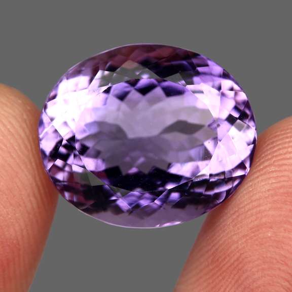 Halo flashing 22.88ct real unheated Amethyst