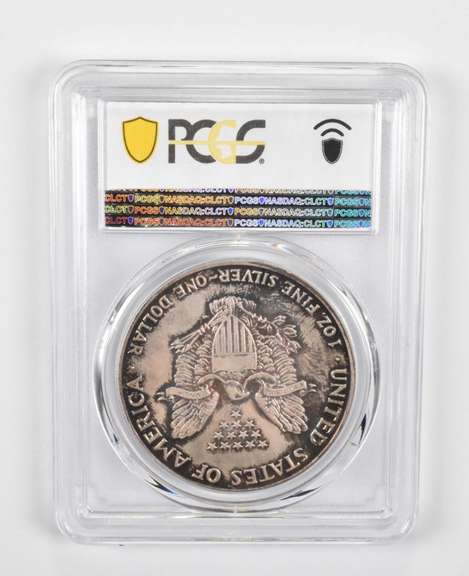 MS66 1987 American Silver Eagle - Graded PCGS