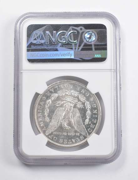 MS60 PL 1880-S Morgan Silver Dollar NGC