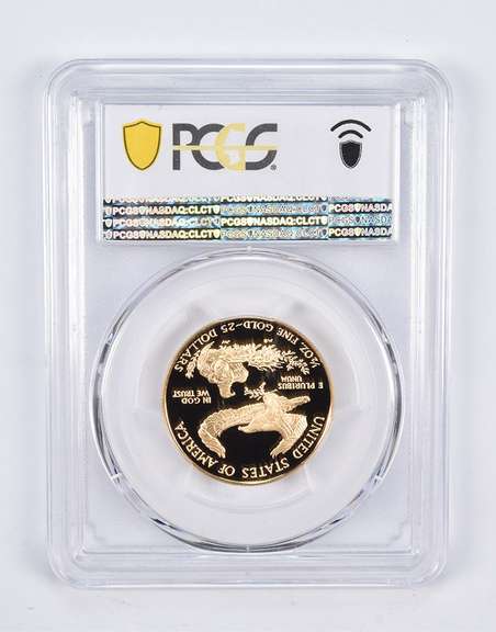 PR70 DCAM 1995-W $25 American Gold Eagle 1/2 Oz. .999 Fine Gold PCGS