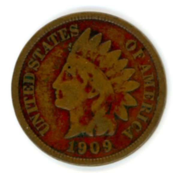 1909 Indian Head Cent