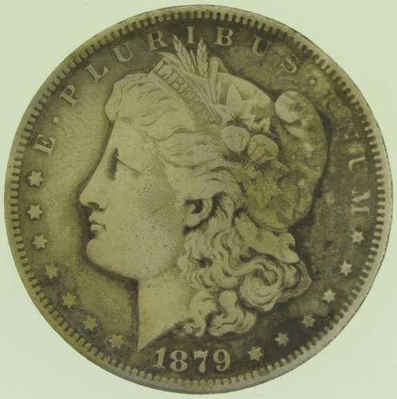 1879-S Morgan Silver Dollar $1 US Coin