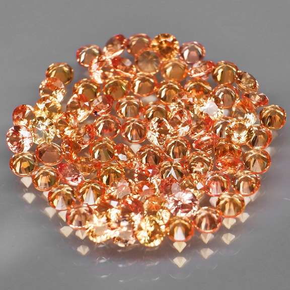 Excellent 4.35ct diamond cut Songean Sapphire set