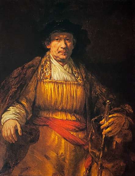 Van Rijn Rembrandt, Self Portrait
