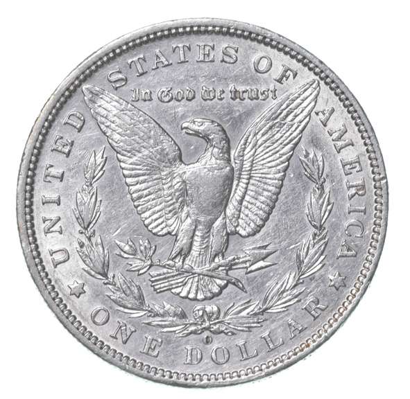 1892-O Morgan Silver Dollar