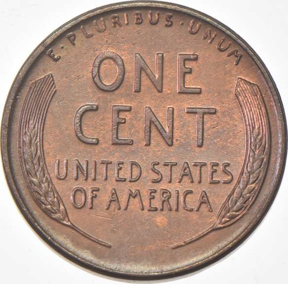 1955 Lincoln Wheat Cent - Double Die OBV