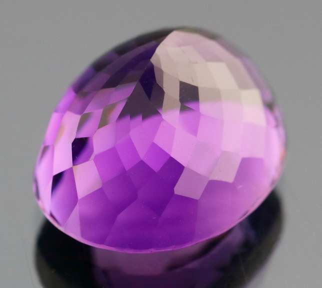 Simply ravishing 23.22ct full violet Brazilian Amethyst