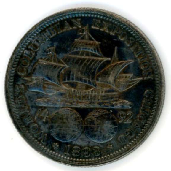 1893 Columbian Commemorative Silver Half Dollar