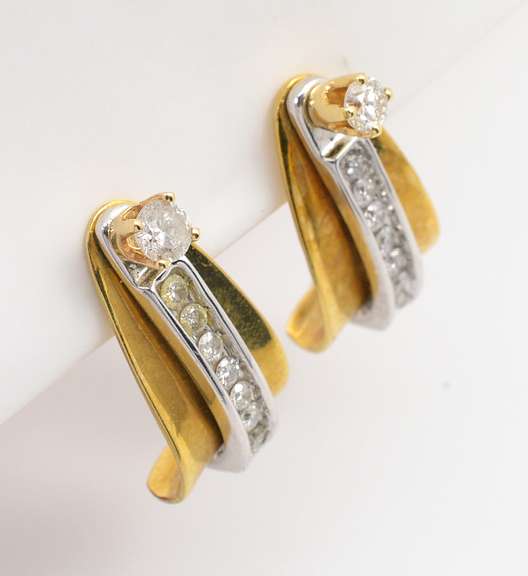 Diamond Studs with Jackets