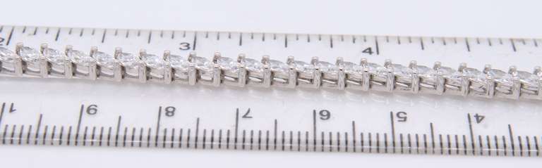 925 Sterling Silver Cubic Zirconia Tennis Bracelet