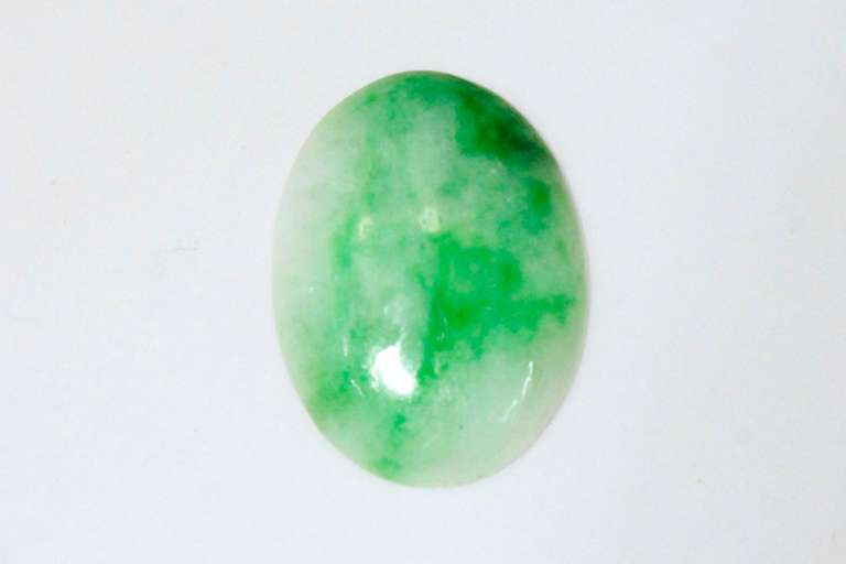 Fine Natural Jadeite Cabochon