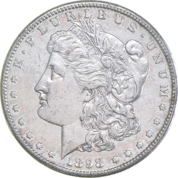 1898-S Morgan Silver Dollar