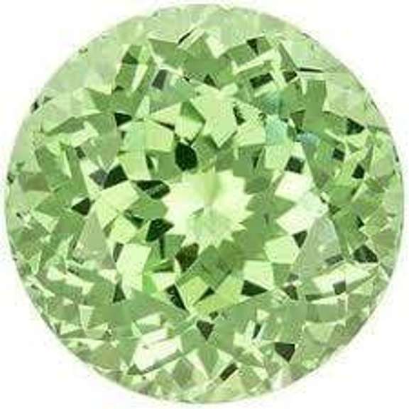 2.5MM ROUND GREEN GARNET LOOSE GEMSTONE