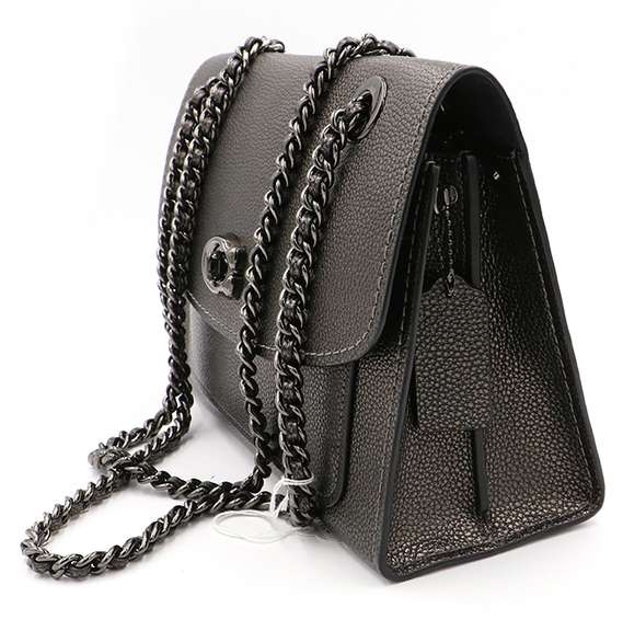 Coach Parker Leather Shoulder Bag
