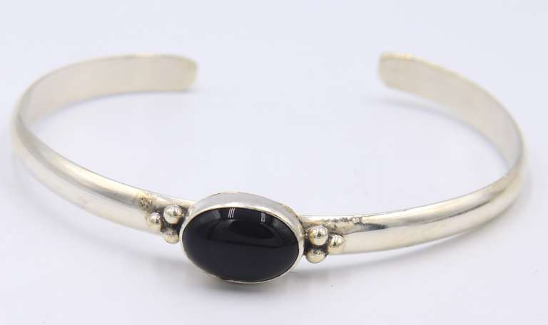 Group Lot of 3 Vintage Sterling Silver Cuff Bangles