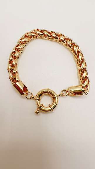 22kt Gold Plated Chain Bracelet