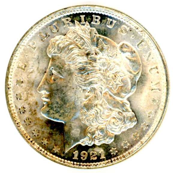 1921 Morgan Silver Dollar