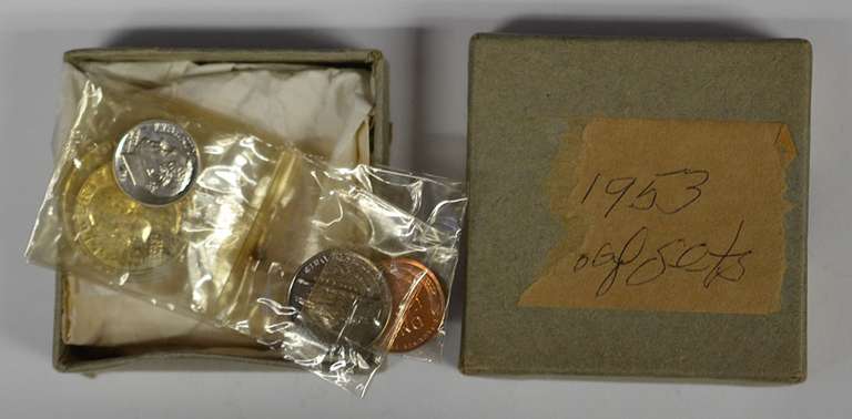 1953 Proof Set In Original Cardboard Box