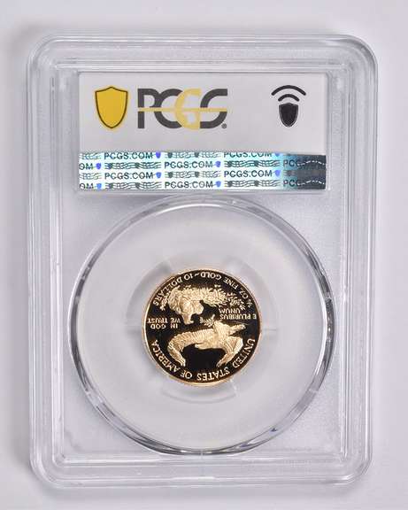 PR70 DCAM 1995-W $10 American Gold Eagle 1/4 Oz. .999 Fine Gold PCGS