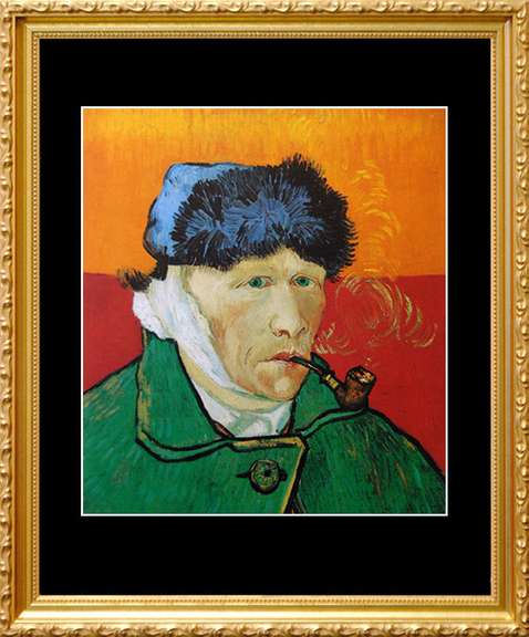 Vincent Van Gogh, Self Portrait with Bandaged Ear and Hat