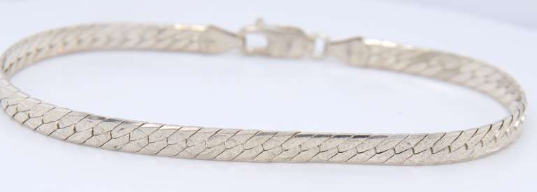 Italian Sterling Silver Fancy Bracelet