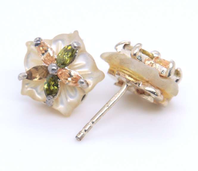 Lot of 2 Vintage Sterling Silver Earrings