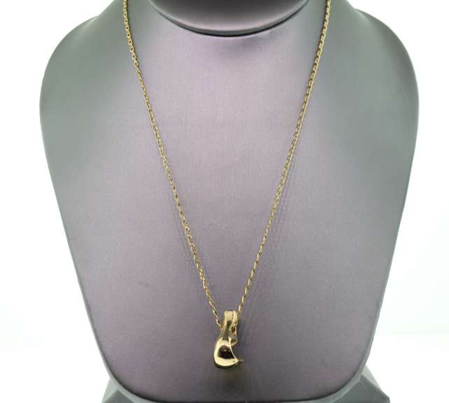 Designer 14k Gold Hook Chain