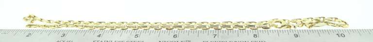 18k Heavy Gold Necklace Signed Piece