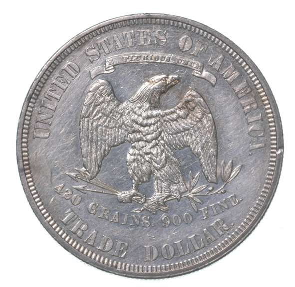 1876 Seated Liberty Trade Dollar