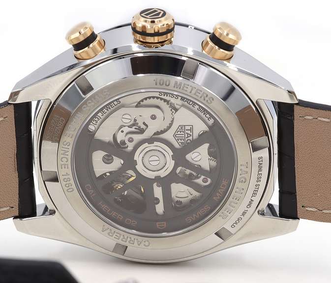 Tag Heuer Carrera Chronograph 44mm, Stainless Automatic Watch