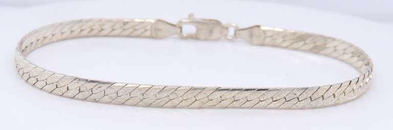 Italian Sterling Silver Fancy Bracelet