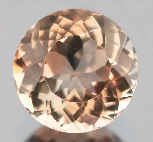 Bright 4.26ct champagne Imperial Topaz solitaire