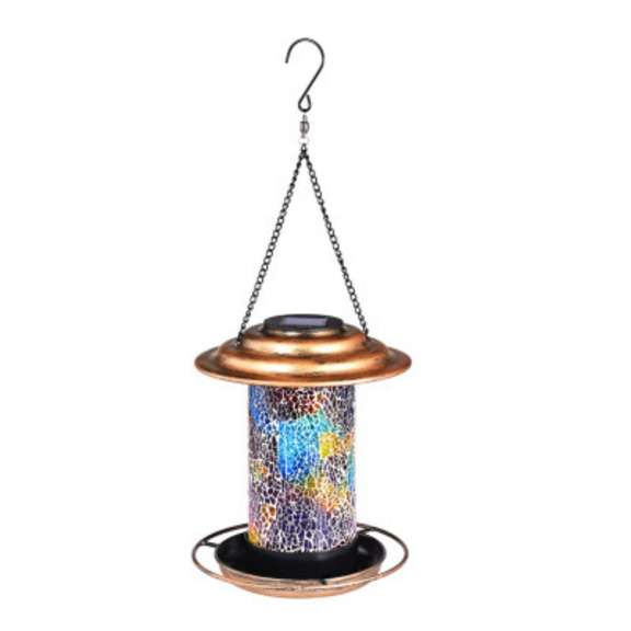LED Waterproof External Solar Bird Feeder