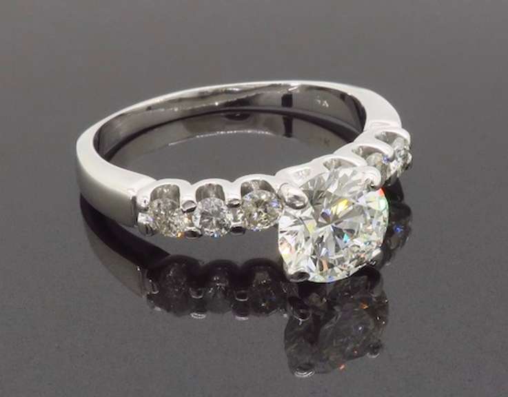 Classic 1.32CTW Diamond Engagement Ring
