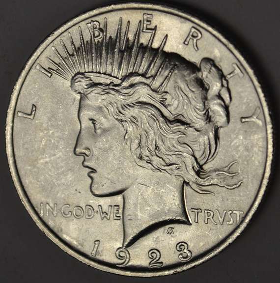 1923 Silver Peace Dollar Uncirculated