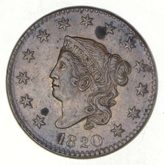 1820 Matron Head Large Cent - Large Date
