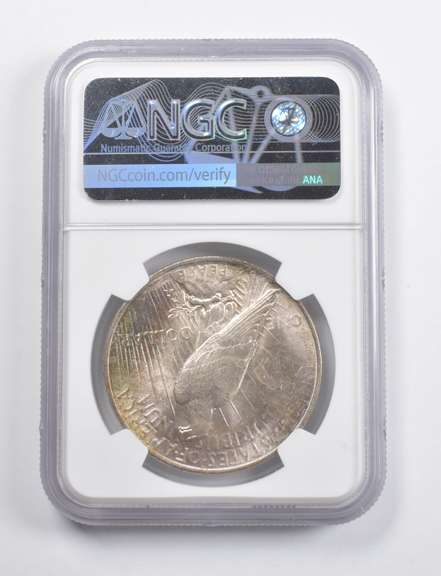 MS63 1924 Peace Silver Dollar NGC - Great Done