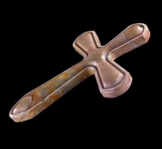 Stunning 63.84ct Succor creek Jasper cross