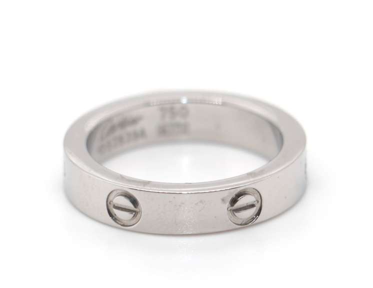 Replica Love Band 18kt White Gold Plated